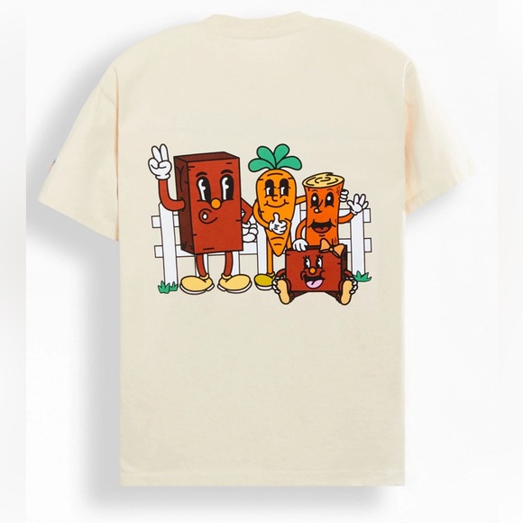 PacSun Anwar Carrots x Bricks & Wood Outsiders Streetwear T-Shirt in XL - Picture 1 of 8